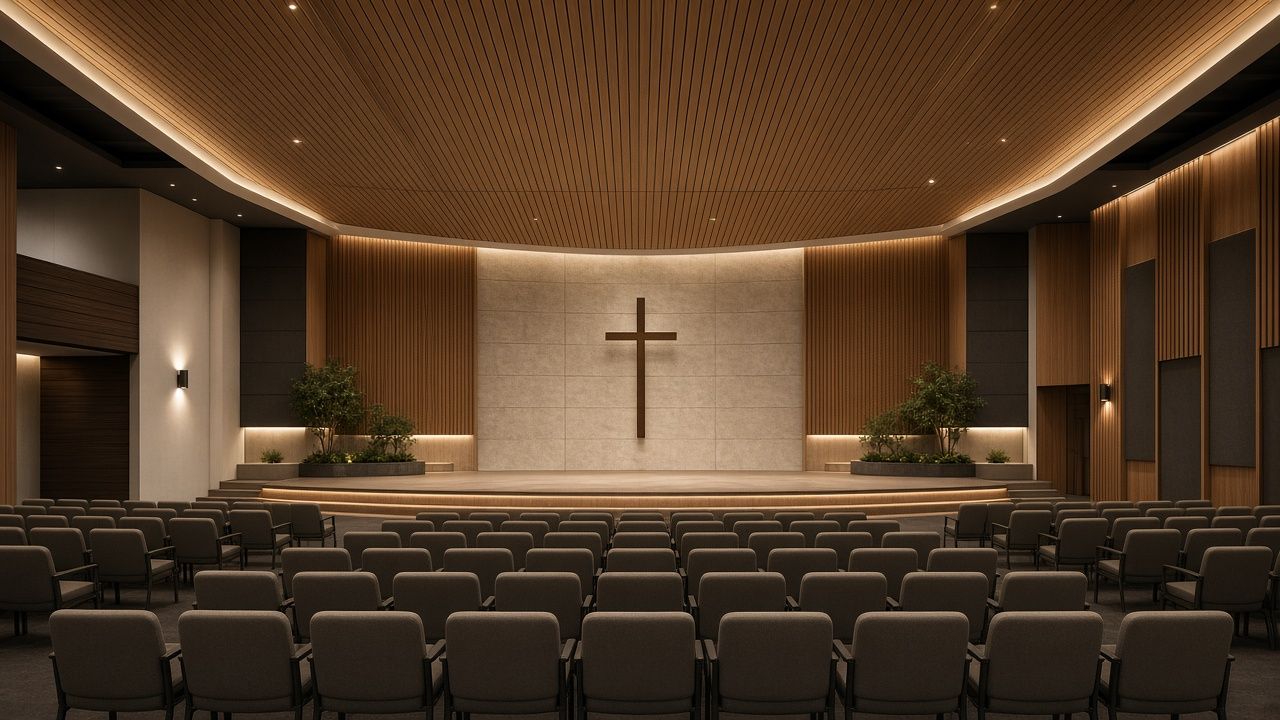 Concept rendering: Contemporary sanctuary